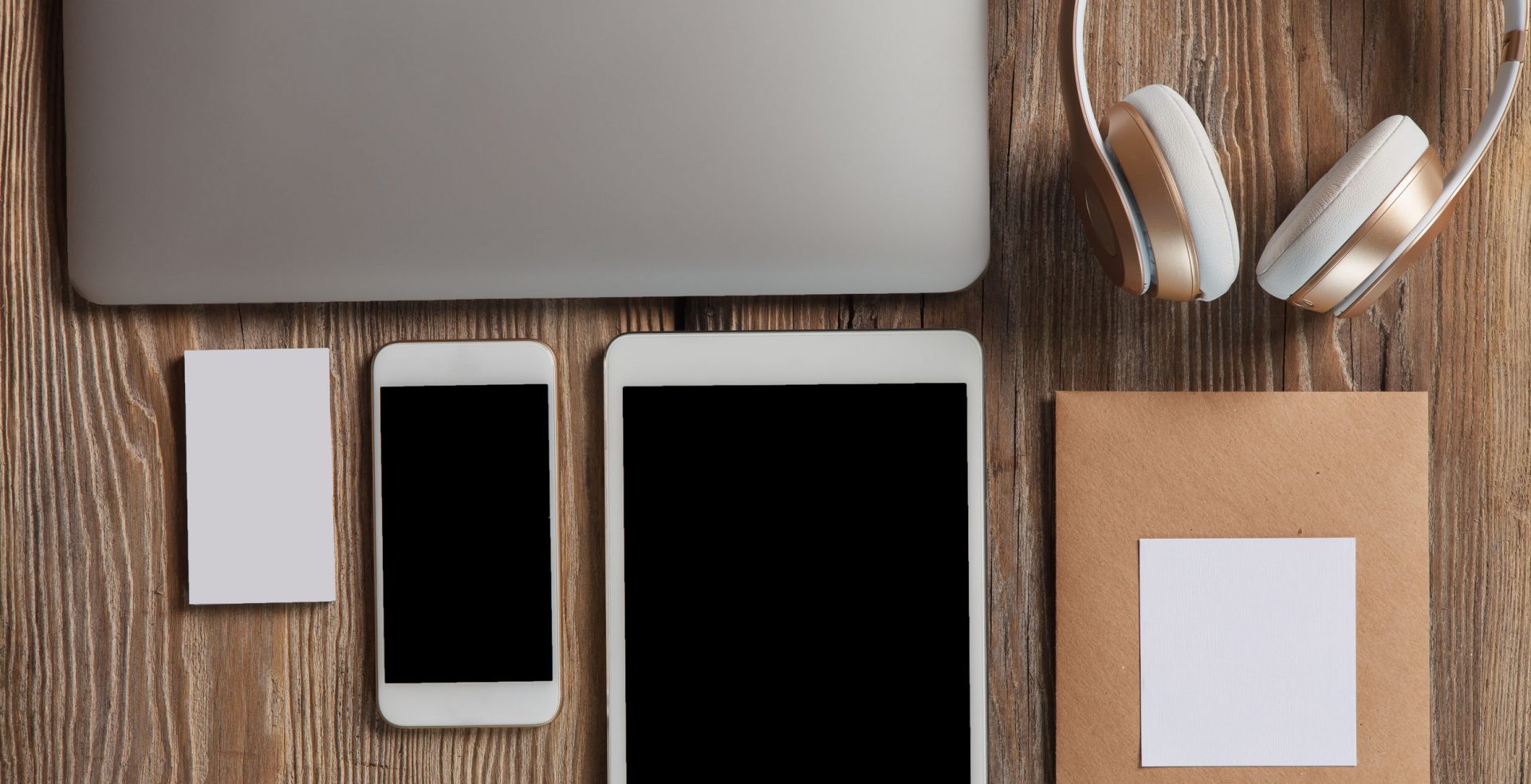 Responsive design mockup